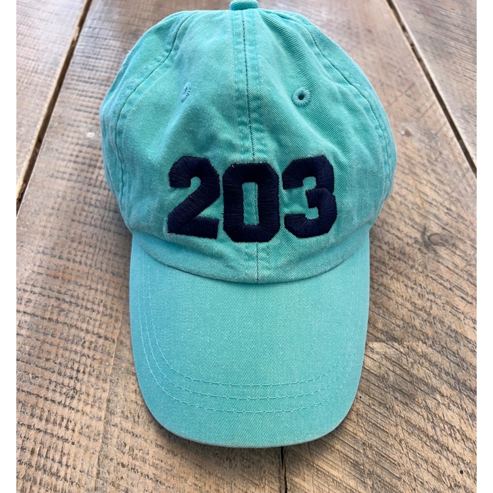 The Two Oh Three Baseball Cap Unisex OS Teal Good‎ 203 Embroidered Hat SnapBack